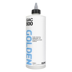 GAC 800 16 fl oz Bottle Professional Acrylic Paint Medium Transparent Craft