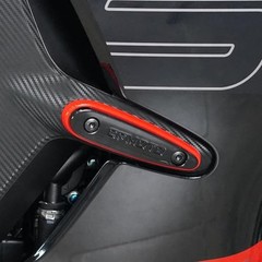 2PCS Stock Frame Sliders Compatible with CFMOTO 450SS 2023 2024 Red