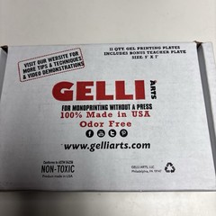 Gelli Arts Gel Class Pack Printing Plates x11 5”x7” Monoprinting