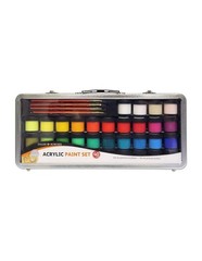 Simply Acrylic Paint 40 PCS Set Metal Case Art Supplies Craft Painting Color