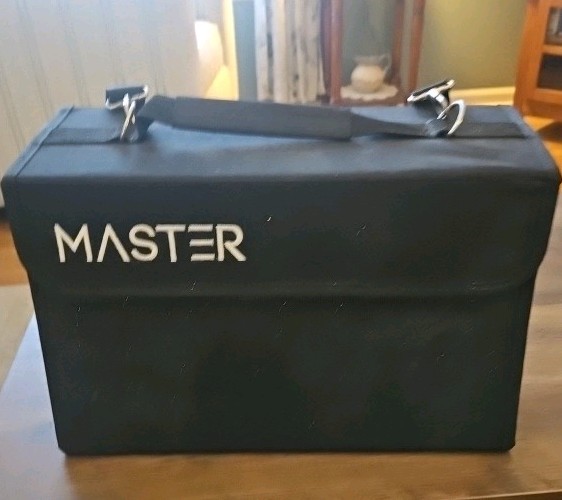 Marker Carrying Case Portable Carrying Case Artist Black -Master Holds 78