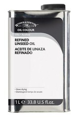 Winsor & Newton Oils 3053748 Refined Linseed Oil 1 L