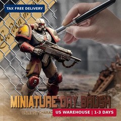 Golden Maple Miniature Paint Brushes Drybrush-10pcs Micro Detail Paint Brush Set