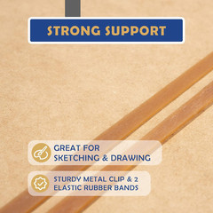 13X17 Professional Sketch Board, Drawing Tote Board for Artists with Sturdy Clip