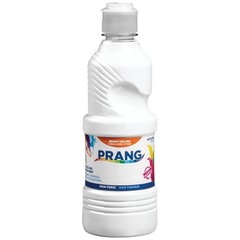 Prang Ready-to-Use Tempera Paint, White, 16 Oz., 1 Count 1 Count (16 fl oz)