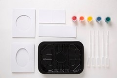 House of Crafts Marbling Craft, Multicoloured, Single Craft Kit Set
