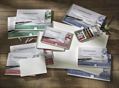 12 Sheets Harmony Watercolour 300 GSM Block Rough Texture Paper 7×10 Inch