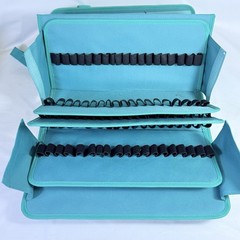Aoartix 171 Slot Marker Case Art Supply Organizer Carrying Bag Teal Green