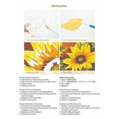 Western Paint by Numbers Kit for Adults – DIY Cowboy 16X20IN Folded, HSX02497