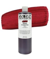 Golden Fluid Acrylic Paint – Alizarin Crimson – 16 oz
