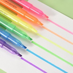 Orange Highlighter, 30 Pack Highlighters Pens for Books, Transparent Rod
