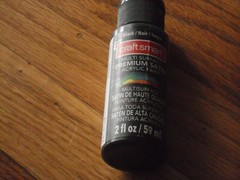 CraftSmart Brand Acrylic Paint – Black and/or Yellow Colors