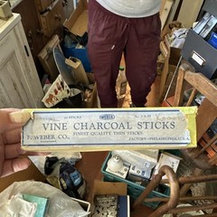 Weber Vine Charcoal Sticks Black Single Color, 25 Sticks, MPN 2-A-25