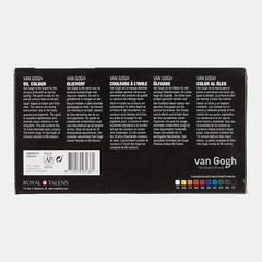 Oil Paints – Set of 10, Assorted Colors, 20 ml Tubes