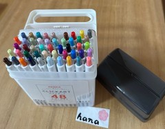Zebra Clickart 48 Colors Set Water-Based Marker Pens with Case Japan