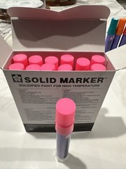 Paint Markers by Sakura Solid Paint Markers FUORESCENT PINK XSC-320 BOX OF 12