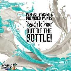 Pouring Masters Tropical Turquoise 32-Ounce (Quart) Acrylic Pouring Paint