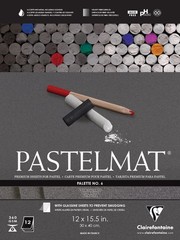 Pastelmat Glued Pad – Palette No. 6 – (12 x 15 3/4 Inches) 30 x 40 cm – 360g …