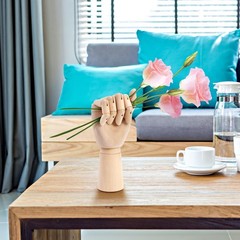 2 Pack 11.4″ Wooden Hand Model, Artist Drawing Figure with Posable Fingers, M…