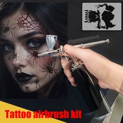 airbrush kit,Handheld Airbrush Gun for Barber, Model Painting, Nail Art, Makeup