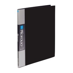 Itoya Profolio Series 8 1/2 X 11 Inch Art Presentation 6 Page – 8.5×11, Black