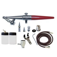 H-100D Paasche Airbrush System w/H-3AS Set, D500SR Compressor & Cleaning Kit