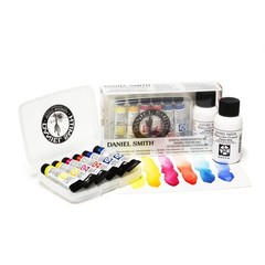 Watercolor, 5ml Tubes, Essential Mixing Set with 6 Essential Watercolor Tubes…