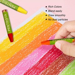Oil Pastels,12 Assorted Colors,Oil Pastels Set Indoor Activities At Home,Soft…