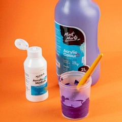 250ml Non-Toxic Acrylic Pouring Medium for Enhanced Paint Flow – Gloss Finish