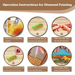 Castle Diamond Art Kits for Adults, 5D Diamond Painting Kits for Adults, DIY Gem