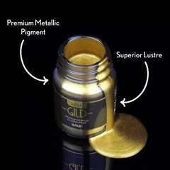 Super GILD Liquid Gold Acrylic Paint – Metallic Enamel 60ml