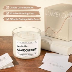 LUMELOOM Farewell Gifts for Coworkers, Retirement Candle – As the Picture