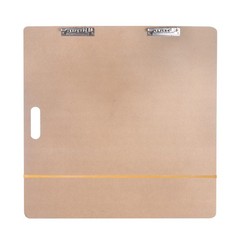 18×18 Inch Artist Sketch Tote Board Drawing Board Clips Handle VAB004