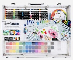 ArtSkills Premium Essential Artist Studio Art Supply Kit 200 Pieces New