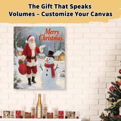 10-Pack 11×14 Stretched Canvas – 100% Cotton with 10PK – 11″x14″, white