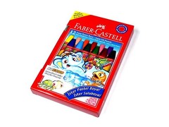Faber Castell 125400 Playing & Learning Pastels Aqua Oil Pastels 12 PB515