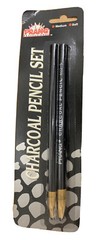 2 Pcs Professional Drawing Artist Set Pencils&Sketch Charcoal Art Prang 60300