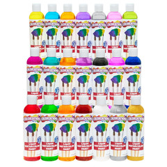 Liquid Watercolor Paints 8 Oz. Bottles Classroom Supplies for Arts and Crafts Mu