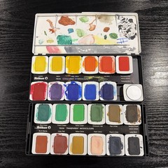 Transparent Watercolor, “Pelikan”, 725/24 Made In Germany