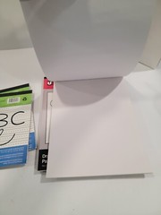 U-create 12″ x 9″ Writing Pads & Drawing Pads ~ 2 of Each, Blank Paper, White