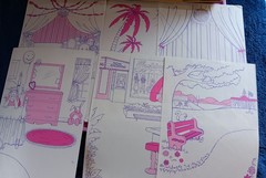 VTG Crayola Fashion Designer Kit 1990 Toy Drawing Color Styling Art Set Stencils