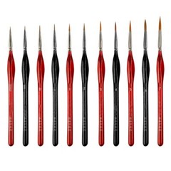 1 Set Fiber Triangle Rod Fine Art Line Drawing Color Oil Brush Line Creative DIY