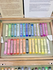 Rembrandt Royal Talens BV HOLLAND Soft Pastels 300H60L Luxe In Box Complete VTG