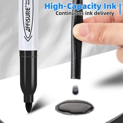 8 Pack Assorted Fine Point Permanent Markers