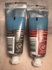 Artist’s Loft Oil Paint 2 Tubes, 2.03 fl. oz. / 60 ml NEW Raw Umber & Perm. Red