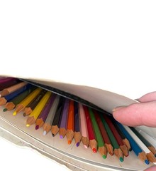 Prismacolor Colored Pencils Verithin vintage 1996 24 Count USA Made USED