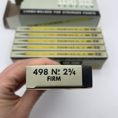 Lot of 72 Vintage General SEMI-HEX 498 Firm 2 2/4 Drawing #2 Pencils USA Unsharp