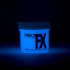 BLUE GLOW in the DARK Daytime Visible & UV Reactive Paint 1oz-2oz