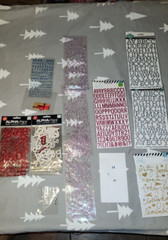 Lot of Heidi Swapp Letter Stickers and others, planner, decor, gift wrapping