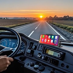 Car Mount for CarPlay Screen, Aluminum Alloy Medium Arm & Square 6.1″ Length